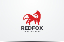 Red Fox Logo Illustration Screenshot 1