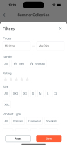 E-Commerce - Mobile app UI Template Flutter 3.x Screenshot 7