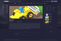 Gamio Arcade HTML 5 Game Portal PHP Script Screenshot 3