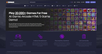 Gamio Arcade HTML 5 Game Portal PHP Script Screenshot 8