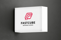 Fast Cube Letter F Logo Screenshot 3