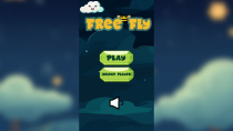 Free Fly - HTML5 Game Construct 3 Screenshot 1