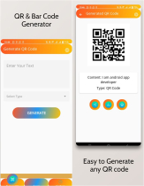 QR Code Scanner And Generator App - Source Code Screenshot 3