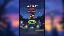 Protect The Thief  - HTML5 Game Construct 3 Screenshot 1