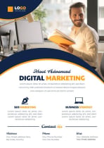 Digital Marketing Flyer Template Design Screenshot 3