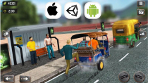 Tuk Tuk Rickshaw: Auto Driving simulator Screenshot 1