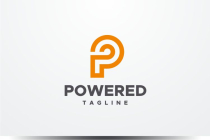 Powered Letter P Logo Screenshot 1