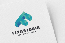 Fixa Studio Letter F Logo Screenshot 2