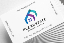 Flex Real Estate Letter F Logo Screenshot 5