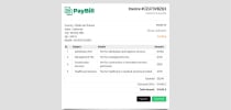 PayBill - Payment Invoice Management System Screenshot 1