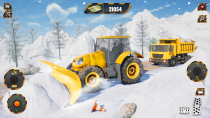 Snow Excavator Machine Construction Unity Screenshot 4