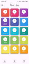 ModernQuiz Flutter app with AI Question generator Screenshot 2