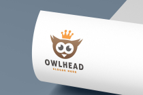 Cute Owl Head Logo Screenshot 3