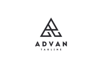 Advan Letter A Logo Screenshot 3