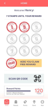 Customer Loyalty Reward Points Stamps Reactd App Screenshot 10