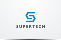 Super Tech  Letter S Logo Screenshot 1