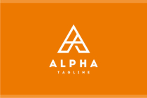 Alpha Letter A Logo Screenshot 2