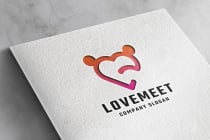 Love Heart Meet Logo Screenshot 3