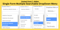 Contact Form 7 to Make Searchable Dropdown Plugin Screenshot 1