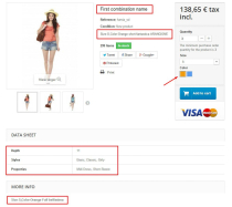 Product Combination Features - PrestaShop Screenshot 5