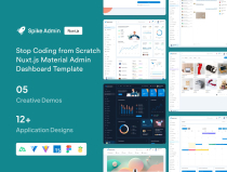 Spike NuxtJs Dashboard Template Screenshot 12
