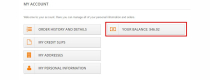 User Internal Balance Module For PrestaShop Screenshot 11