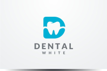 Dental White Letter D DW Logo Screenshot 1