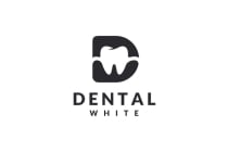 Dental White Letter D DW Logo Screenshot 3