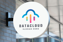 Data Cloud - Cloud Computing Logo Screenshot 2