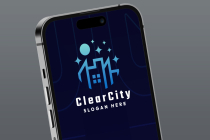 Clear City Building Architect Logo Screenshot 4