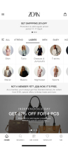 Zoan Ecommerce Flutter UI Kit Screenshot 2