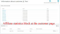 Extended Affiliate Program Module For PrestaShop Screenshot 20