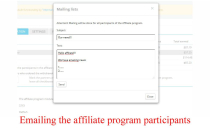 Extended Affiliate Program Module For PrestaShop Screenshot 25