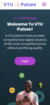 VTU Pulsee HTML Template Screenshot 3