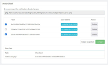 Store Code Change Scanner Module For PrestaShop Screenshot 2