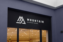 Letter M - Mountain  Logo Screenshot 1