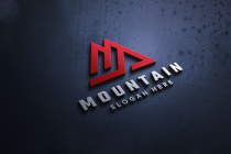 Letter M - Mountain  Logo Screenshot 2