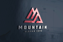 Letter M - Mountain  Logo Screenshot 4