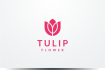 Tulip Flower  Logo Screenshot 1