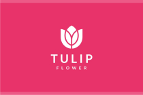 Tulip Flower  Logo Screenshot 2