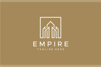 Empire Geometric Building Logo Screenshot 2