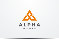 Alpha Letter A Triangle Logo Screenshot 1