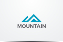 Mountain Abstract Letter M Logo Screenshot 1