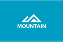 Mountain Abstract Letter M Logo Screenshot 2