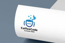 Coffee Code Programming Logo Screenshot 3