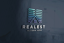 Modern City Real Estate Logo Screenshot 1