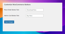 Customize Woocommerce Place Order Screenshot 3