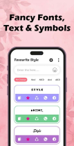 Fancy Fonts - Fancy Text Symbols - Android Templat Screenshot 5