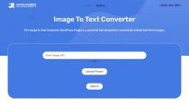 Image To Text Converter Tool WordPress Plugin Screenshot 2