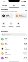 Crypto Exchange UI KIT Flutter Screenshot 1